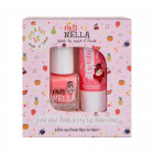 Miss Nella Nail polish and lip balm set