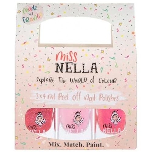 Miss Nella Набор из 3 лаков для ногтей