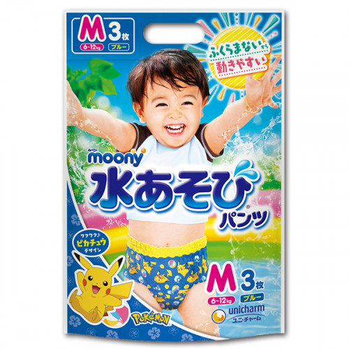 Moony swimming pants boy PM 6-12kg 3pcs