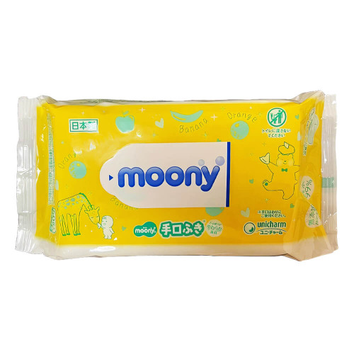 Moony Wet wipes 58 sheets Moony Wet wipes 58 sheets