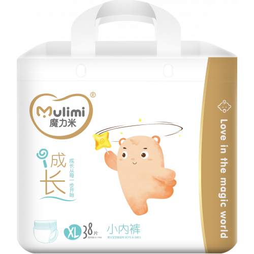 Diapers-panties Mulimi PXL 12-17kg 38pcs