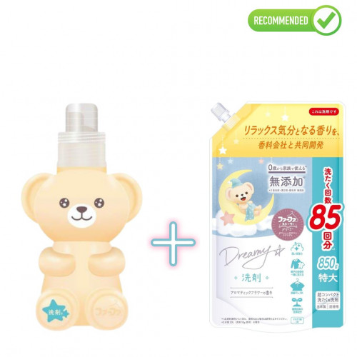 FaFa Story Dreamy Liquid laundry detergent 400g + refill 850g FaFa Story Dreamy Liquid laundry detergent 400g + refill 850g
