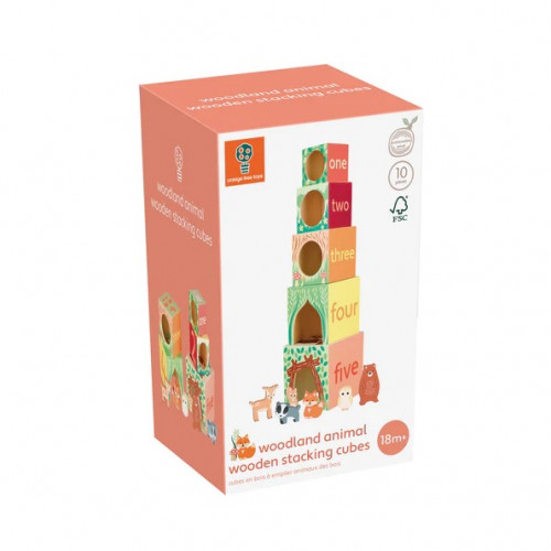 Orange Tree Toys OTT12074 Wooden cubes