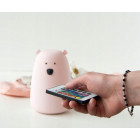 Rabbit and Friends Bear night light with remote control