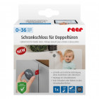 Reer 71081 Cabinet lock for double doors