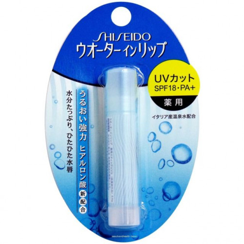 Shiseido "Water in Lip" medicated UV SPF18 PA+ 3.5g
