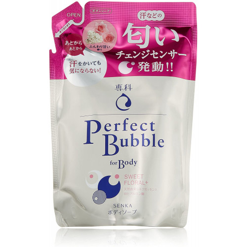 Shiseido Perfect Bubble a liquid body soap refill 350ml
