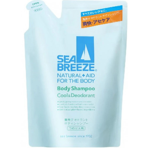 Shiseido Sea Breeze Shower gel with deodorizing effect refill 400ml