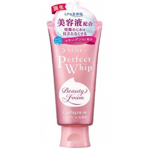 Shiseido Senka Facial сleansing foam with сollagen 120g
