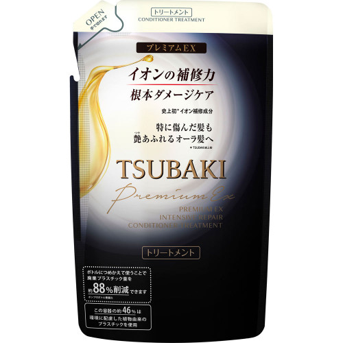Shiseido Tsubaki Premium EX Repairing conditioner-mask for damaged hair refill 363ml