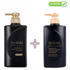 Shiseido Tsubaki Premium EX Revitalizing shampoo and conditioner-mask for damaged hair 490ml
