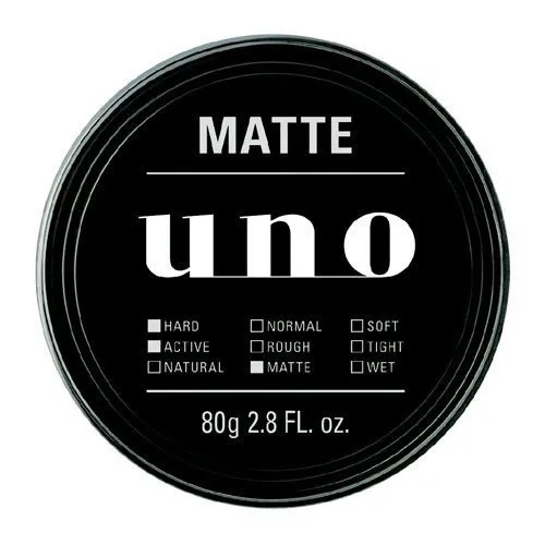 Shiseido Uno Hair wax with matte effect 80g