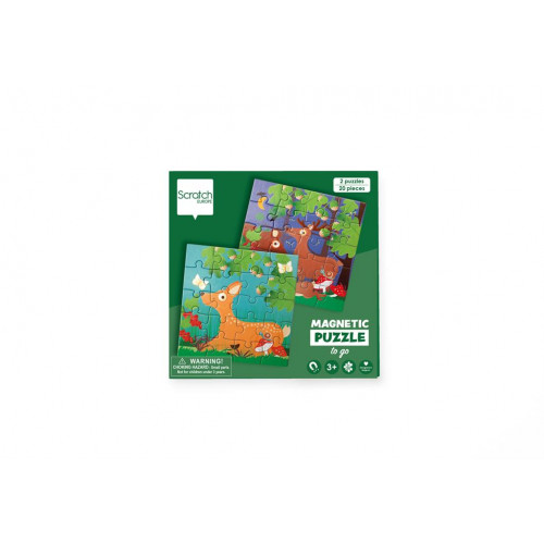 Scratch 6181155 Magnetic puzzle book