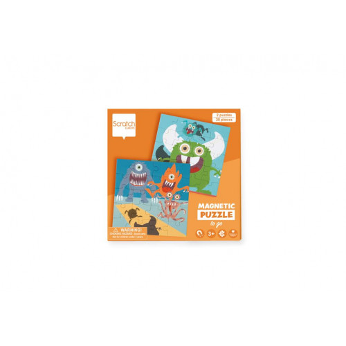 Scratch 6181157 Magnetic puzzle book