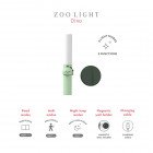 The Zoofamily Night light and flashlight