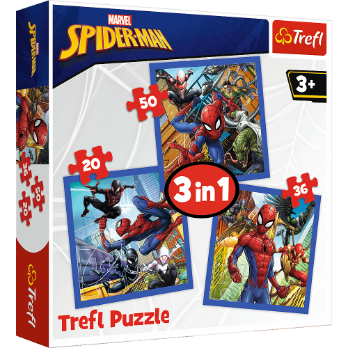 Trefl 34841T Puzzle set 3in1