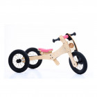 Trybike TBW3PNK Children's balance bike - runner with wooden frame