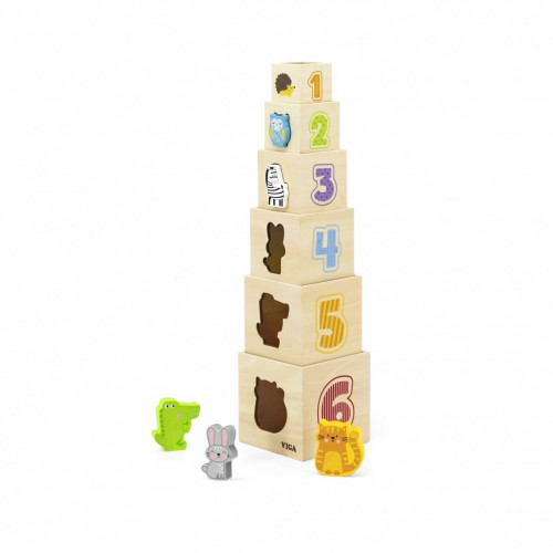 Viga 44572 Nesting and stacking blocks