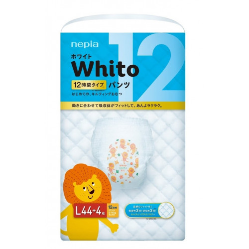 Diapers-panties Whito PL 9-14kg 12h 48pcs