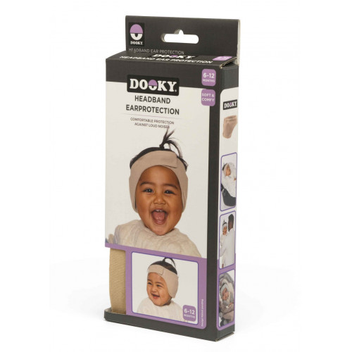 Dooky Baby ear protection headband 6–12 months