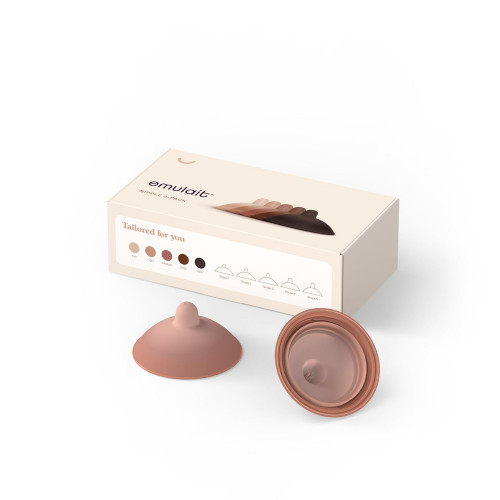 Emulait Shape 4 Bottle nipples 2pcs