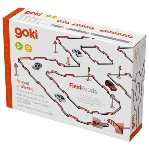 Goki 53765 Большой игровой набор «Дороги» Goki 53765 Большой игровой набор «Дороги»