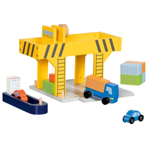 Goki 55826 Игровой набор «Порт»