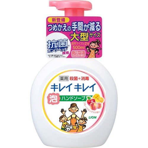 Lion "KireiKirei" foaming hand soap with fruity fragrance 500ml
