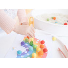 Inspire my play ST3GRE Sensory play tongs set 3pcs