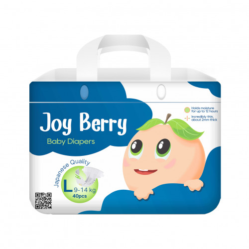 JoyBerry Diapers L 9-14kg 40pcs
