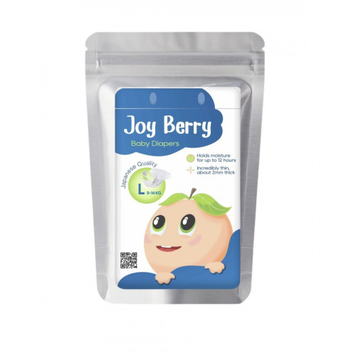 JoyBerry Diapers L 9-14kg sample 3pcs JoyBerry Diapers L 9-14kg sample 3pcs