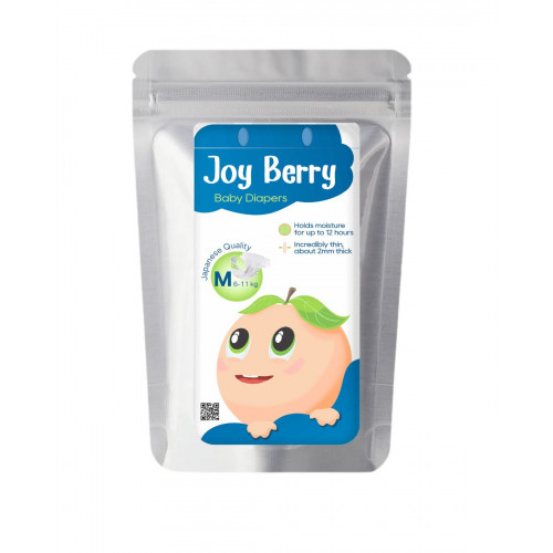 JoyBerry Diapers M 6-11kg sample 3pcs JoyBerry Diapers M 6-11kg sample 3pcs