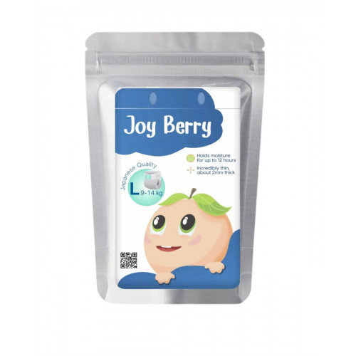 JoyBerry Diapers-panties PL 9–14kg sample 3pcs JoyBerry Diapers-panties PL 9–14kg sample 3pcs