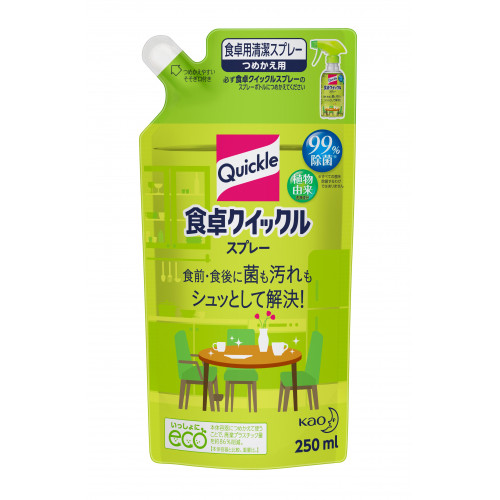 КAO Quick Le universal spray-foam with green tea scent refill 250ml