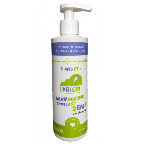KriCri 2 in 1 detangling shampoo for kids 250ml