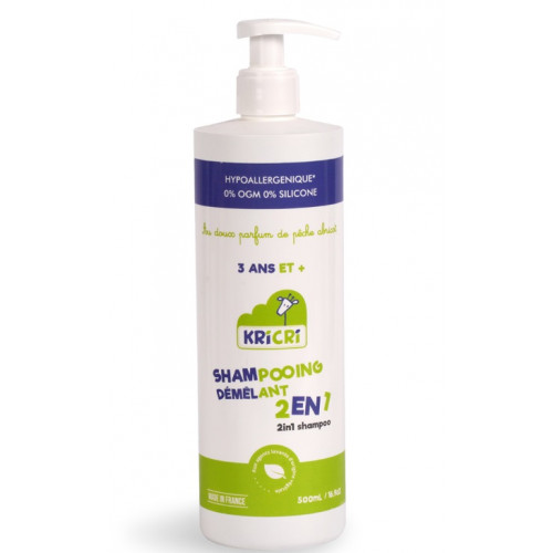 KriCri 2 in 1 detangling shampoo for kids 500ml