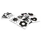 KukiKuk 81002 Large high-contrast baby cards