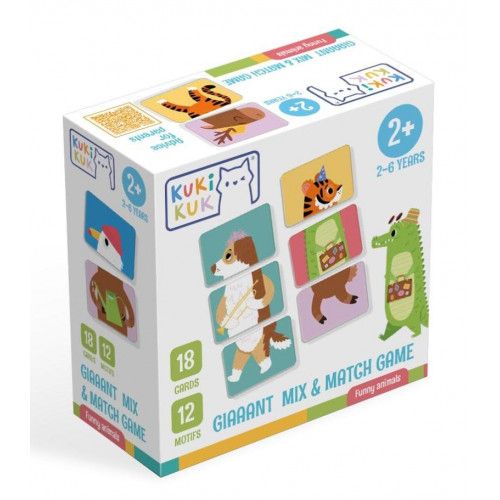 KukiKuk 81003 Mix & Match Game for kids