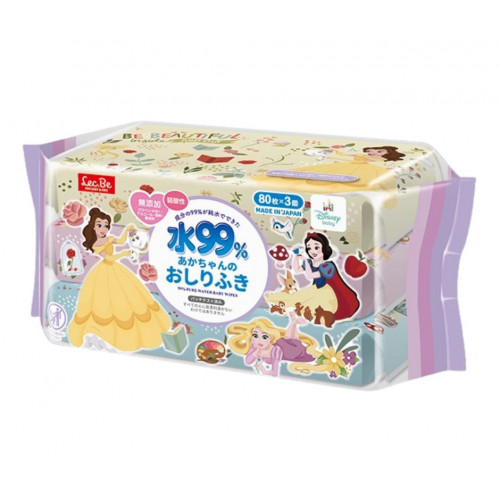 Lec.Be Wet wipes 80pcs × 3 packs Lec.Be Wet wipes 80pcs × 3 packs