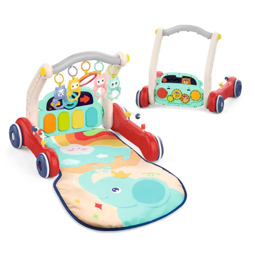 LUDI L20021 2-in-1 Walker and activity play mat LUDI L20021 2-in-1 Walker and activity play mat