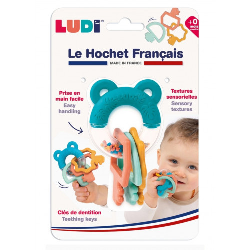 LUDI L30130 Teething rattle