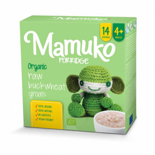 MAMUKO Organic raw buckwheat porridge 240g 