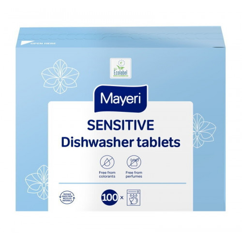 MAYERI Sensitive Dishwasher tablets 100pcs