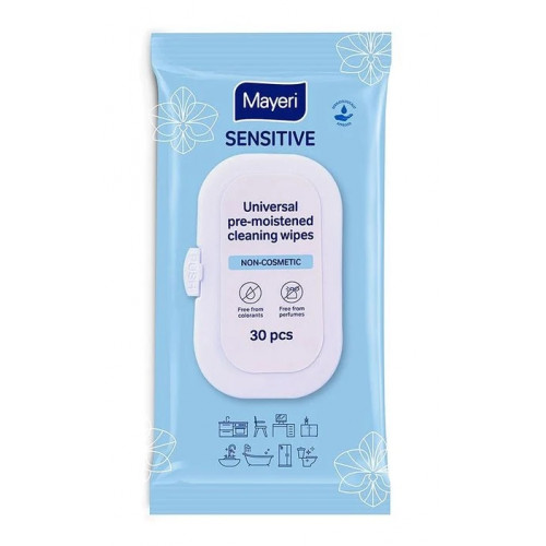 MAYERI Sensitive Universal wet wipes 30pcs