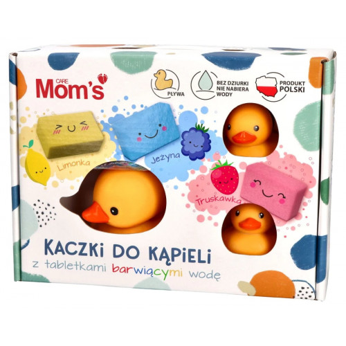 Mom’s Care Игрушки для ванной + таблетки для ванны