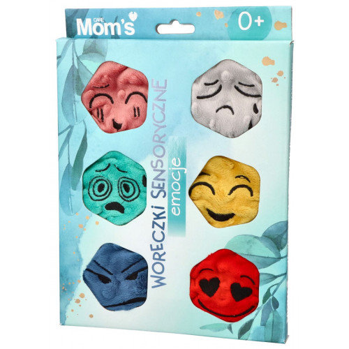 Mom's Care sensory pouch set for kids "Emotion"