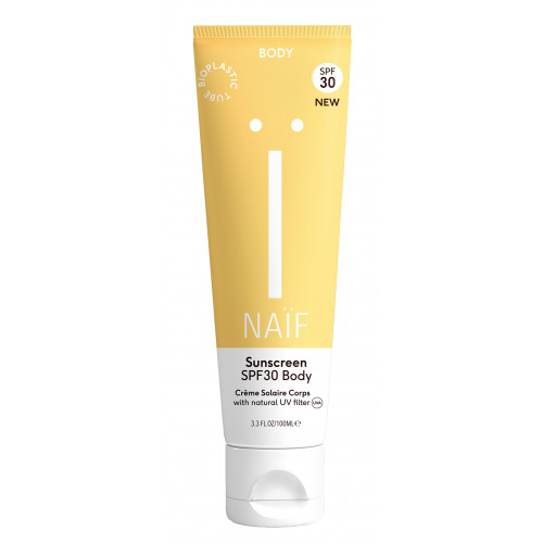 Naïf Sunscreen Body SPF30- natural sunscreen for body 100ml