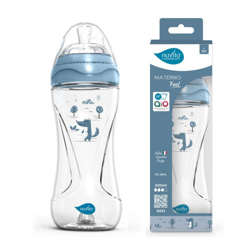 NUVITA Anti-colic feeding bottle with fast flow 330ml
