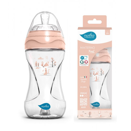 NUVITA Anti-colic feeding bottle with medium flow 250ml