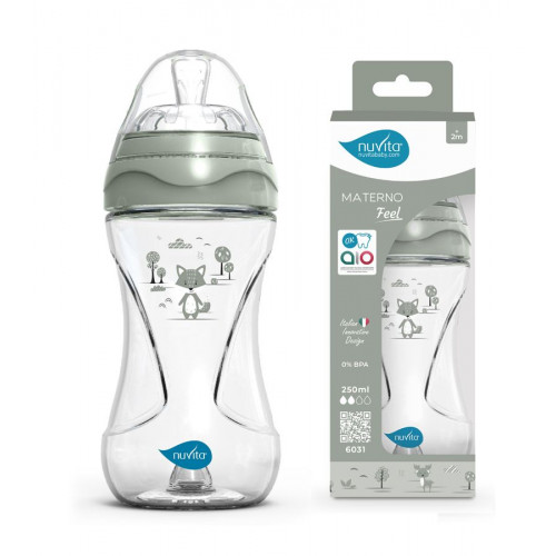 NUVITA Anti-colic feeding bottle with medium flow 250ml